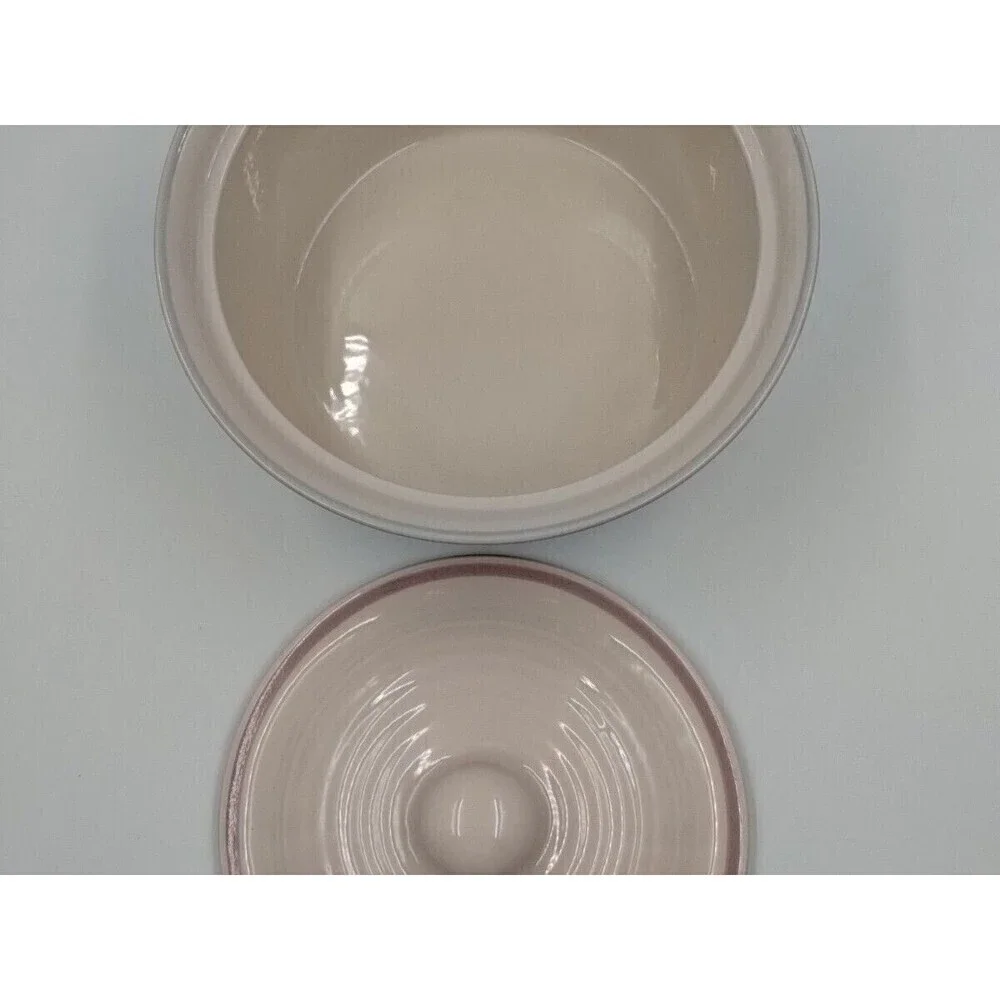 2 Qt Round Covered Casserole in Sunrise or Aura pattern by Pfaltzgraff